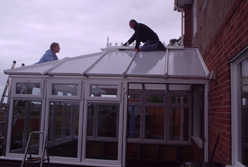 conservatory kit roof assembly
